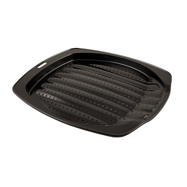 Plat à frites perforé anti-adhérent 39 cm Baumalu - Mathon - 2