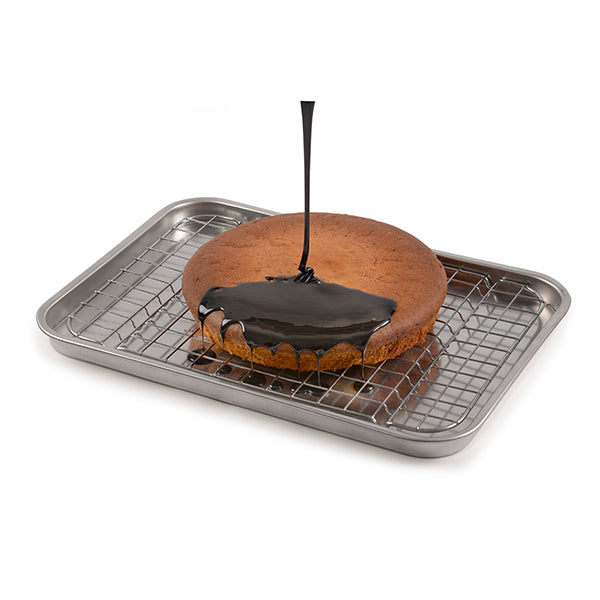 Grille pour plat à four 38x26 cm  Steel Pan - Mathon - 4
