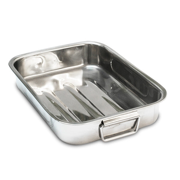Plat à four rectangulaire inox 30 cm Baumalu - Mathon - 1