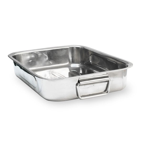 Plat à four rectangulaire inox 30 cm Baumalu - Mathon - 3