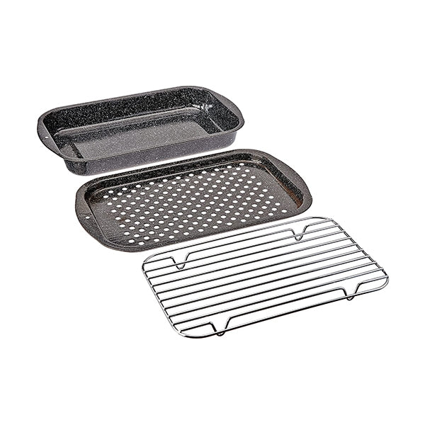 Set roaster 3 pièces Graniteware - Mathon - 1