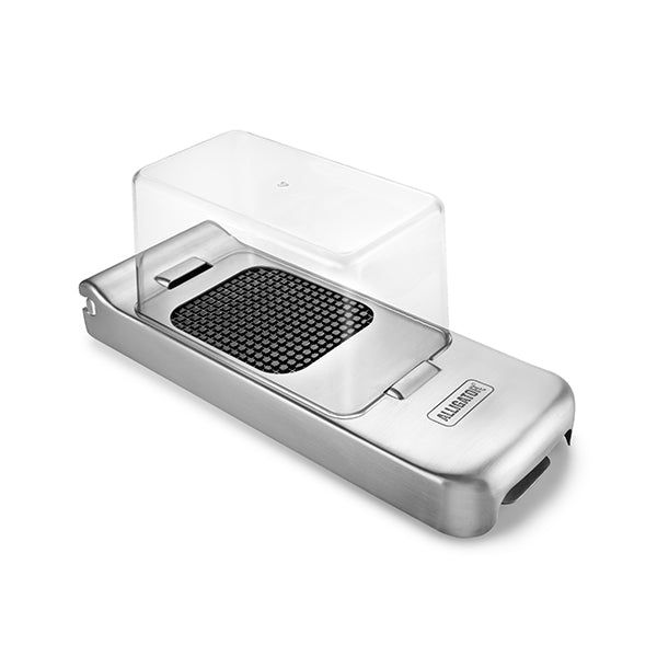 Coupe-légumes en inox avec 3 grilles Alligator - Mathon - 4