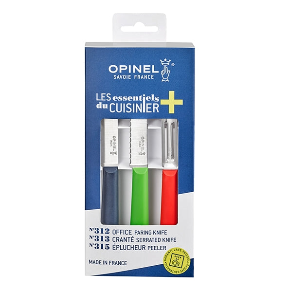 Couteaux Trio Essentiels+ Opinel - Mathon - 1