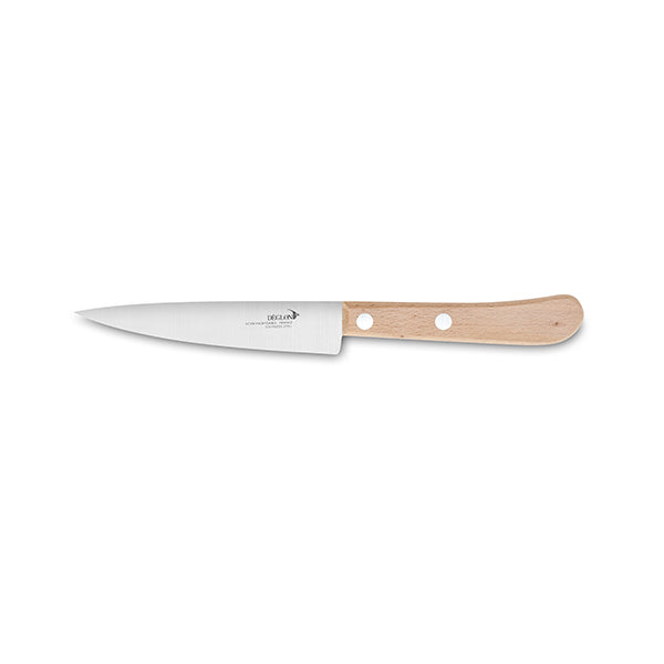 Couteau cuisine hêtre 14 cm Essentiel Déglon - Mathon