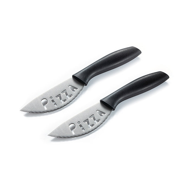 Lot 2 sets de 2 couteaux à pizza avec lame en inox Mathon - Mathon - 3