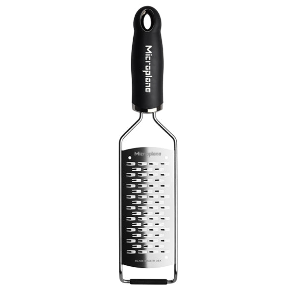 Râpe à fromage double tranchant Gourmet noir Microplane - Mathon - 1