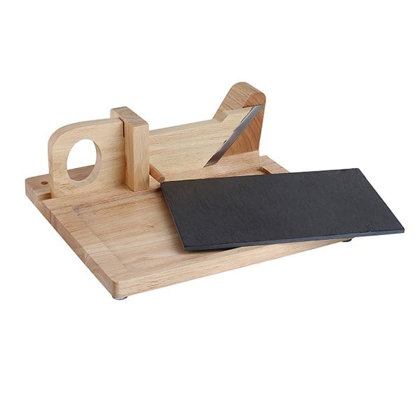 Guillotine à saucisson avec plateau ardoise  Livoo - Mathon - 3