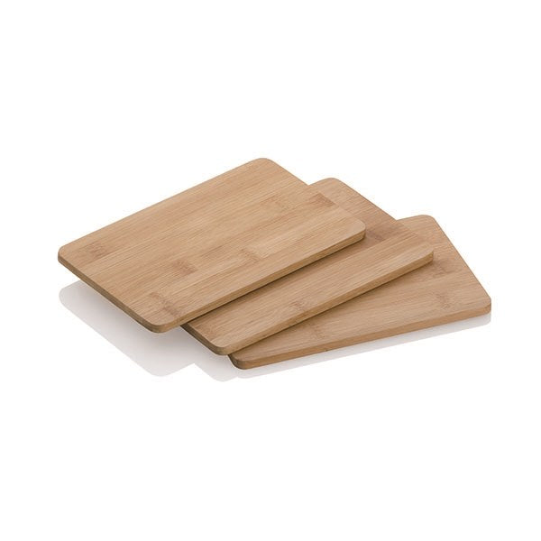 Set de 3 planches à découper en bambou Kela - Mathon - 1