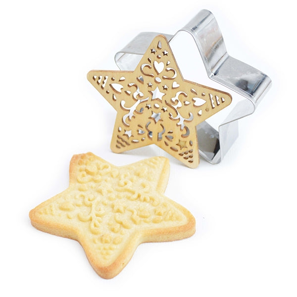 Emporte-pièce et embosseur Etoile Scrapcooking - Mathon - 1