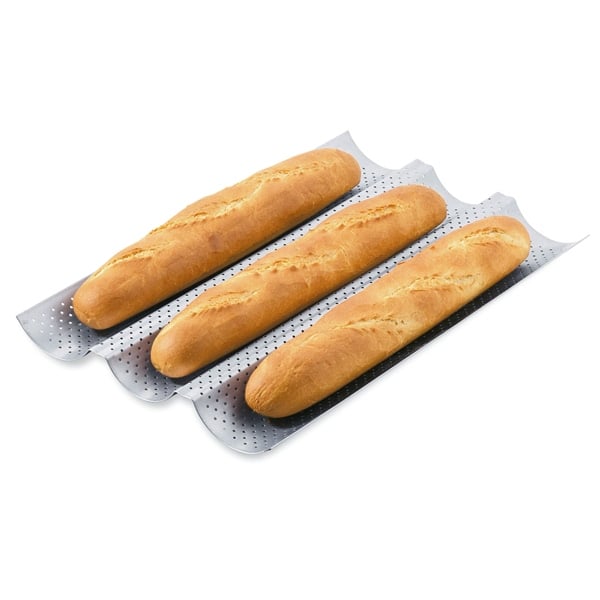Kit faire son pain : plaque à baguettes + coupe pâte+ incisette - Mathon - 6
