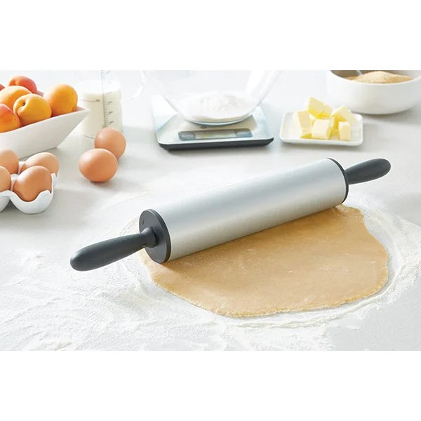 Lot tapis de pâtisserie multi-diamètres et rouleau anti-adhérent 45 cm Mathon - Mathon - 5