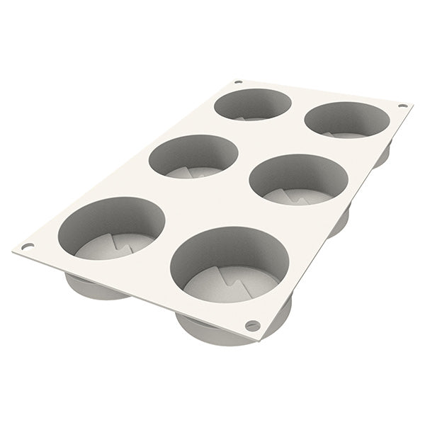 Set de 6 moules silicone Mini Hiver Sapin  Silikomart - Mathon - 4