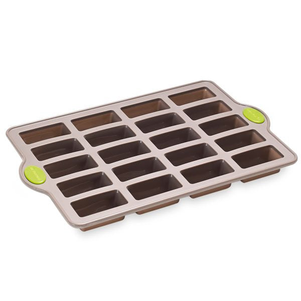 Rigiflex Plaque 20 mini financiers en silicone structure acier Mathon - Mathon - 2