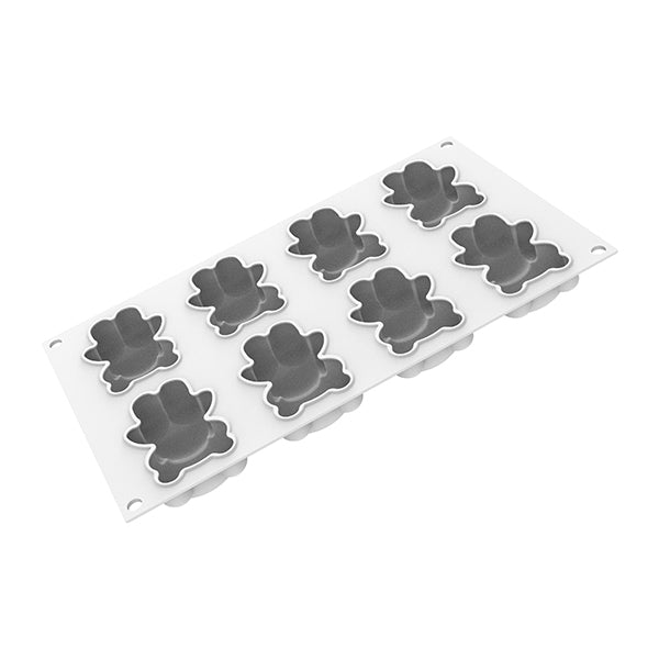Moule silicone 8 Teddy Bear   Silikomart - Mathon - 4