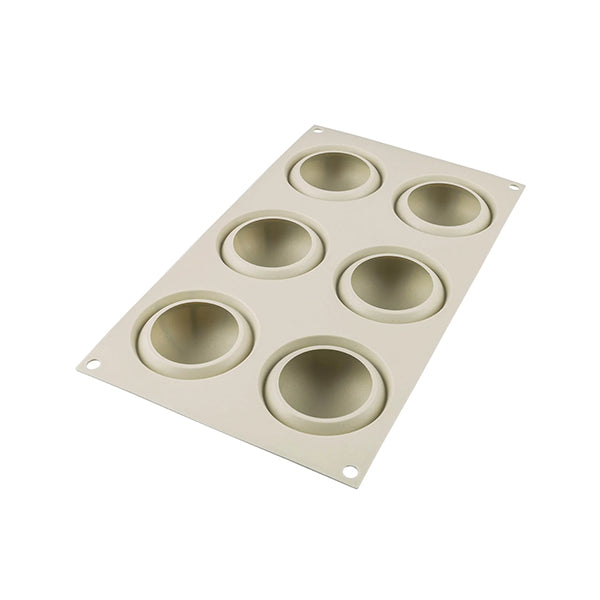 Moule silicone 6 mini gâteaux Mini Goccia Silikomart - Mathon - 3