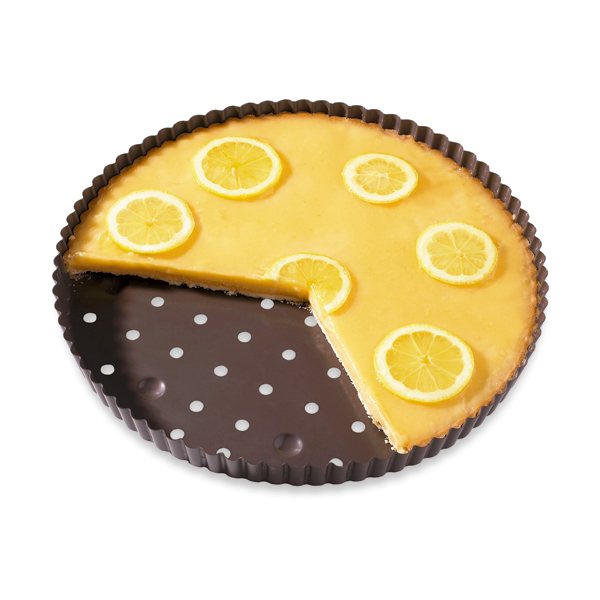 Tourtière perforée acier revêtu antiadhérent 30 cm Mathon - Mathon - 2