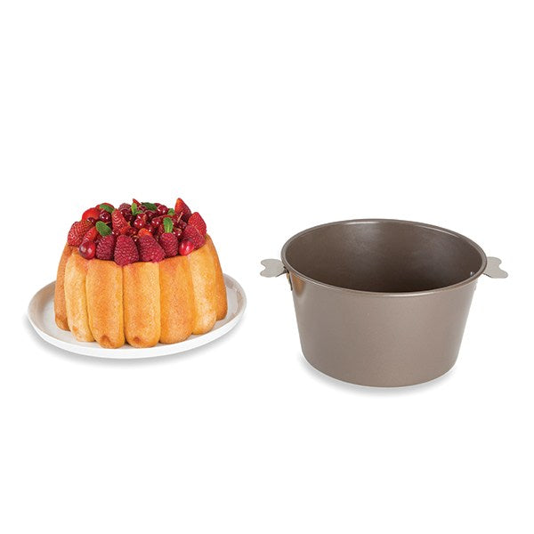 Moule à charlotte acier revêtu antiadhérent 18 cm Mathon - Mathon - 4