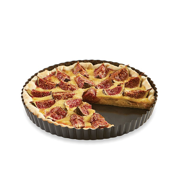 Lot moule à tarte revêtu 24,5 cm et pelle à tarte avec poussoir - Mathon - 4