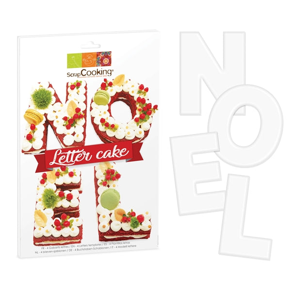 Letter cake Noël Scrapcooking - Mathon - 1