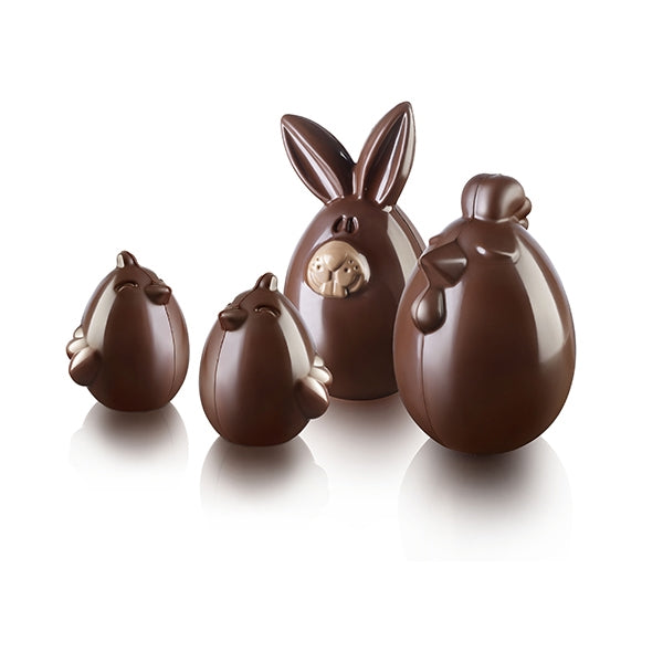 Set de 2 moules Chocolat Poussin de Pâques Paul Cino Silikomart - Mathon - 5