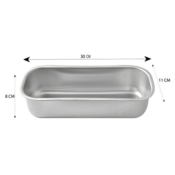 Moule à cake en acier inoxydable 30 cm  Steel Pan - Mathon - 3