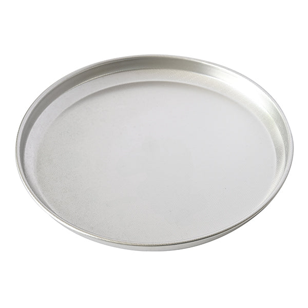 Moule à tarte inox bord droit 32 cm Steel Pan - Mathon - 1