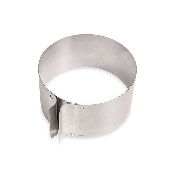 Cercle à gâteau extensible en inox 15,5 à 30 cm Mathon - Mathon - 5