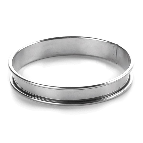 Cercle à tarte rond en inox 20 cm Lacor - Mathon - 1