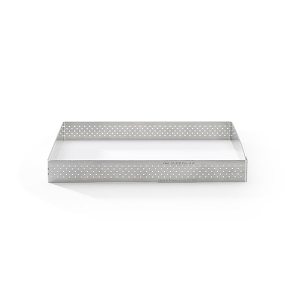 Cercle à tarte perforé carré 17,5 cm De Buyer - Mathon - 2
