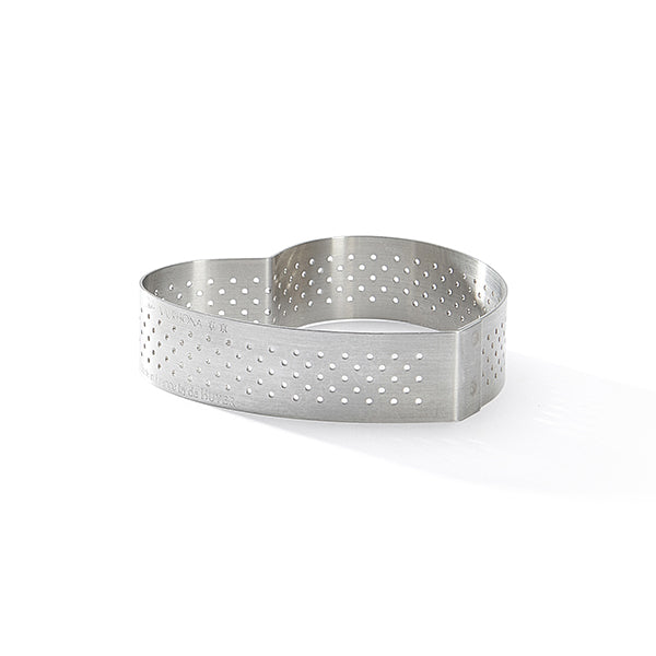 Cercle à tarte perforé Cœur individuel De Buyer - Mathon - 5