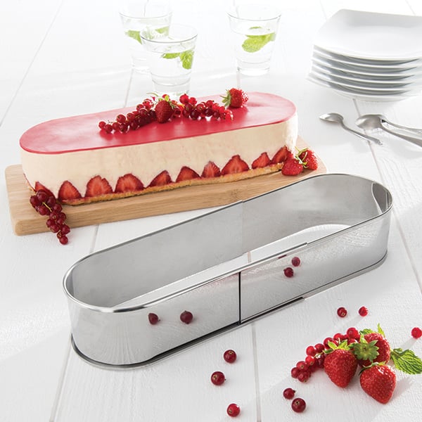 Ovale à pain en inox ajustable 26-38 cm Mathon - Mathon - 1