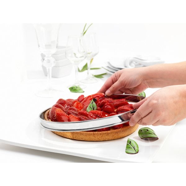 Cercle à tarte inox 28 cm Gobel - Mathon - 2