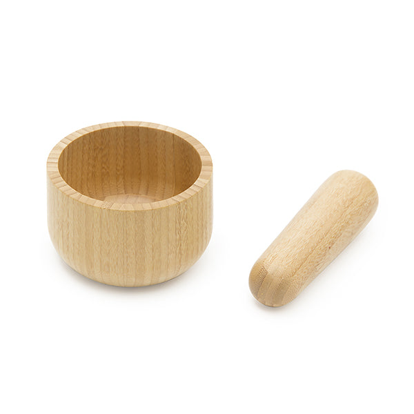 Set pilon et mortier bambou Pebbly - Mathon - 1