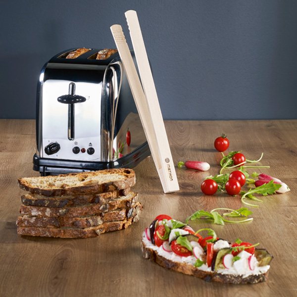 Pince à toast en bois 30 cm Mathon - Mathon - 2