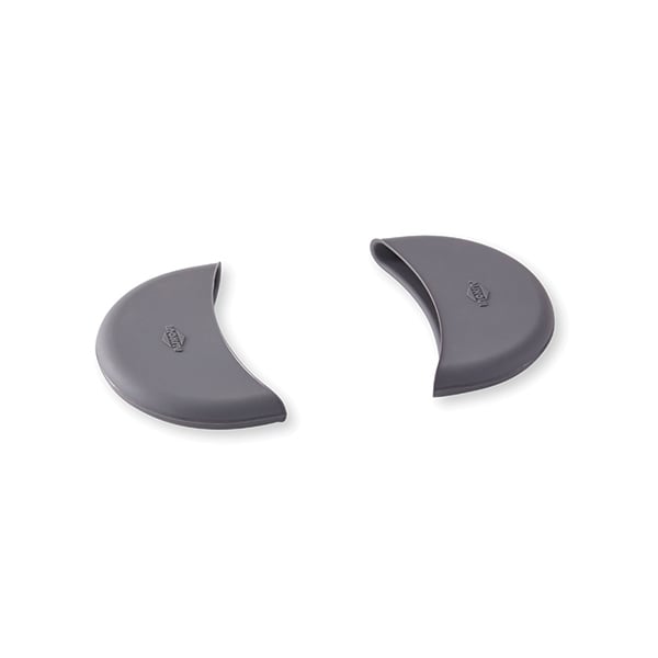 Set de 2 maniques grises en silicone Inoxriv - Mathon - 1