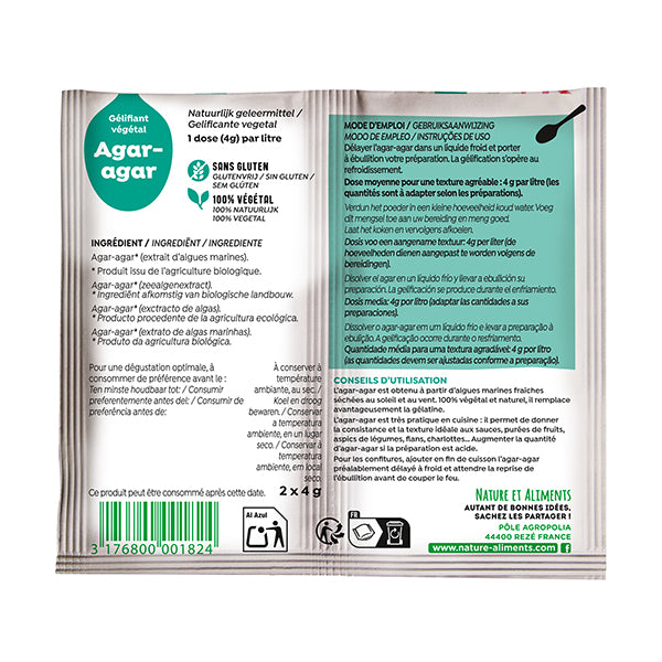 Agar-Agar bio Nat-ali - Mathon - 2