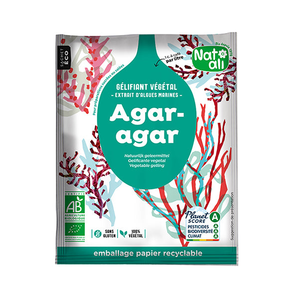 Agar-Agar 50 g bio Nat-ali - Mathon - 1