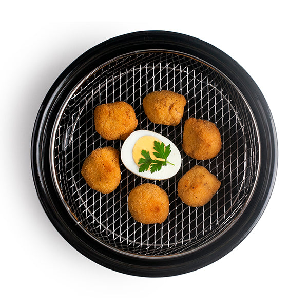 Lot 3 paniers ronds pour friteuse à air chaud Ibili - Mathon - 4