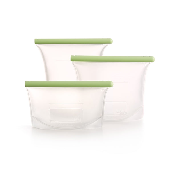 3 sacs silicone 0,25L, 0,5L et 1L Lékué - Mathon - 2