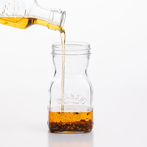 Shaker pour vinaigrette en verre et inox 500 ml Kilner - Mathon - 4