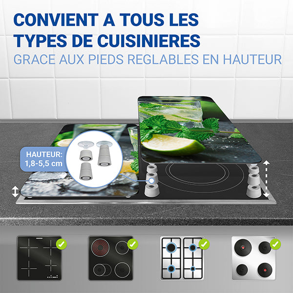 Set 2 couvre-plaques Mojito Wenko by Maximex - Mathon - 6