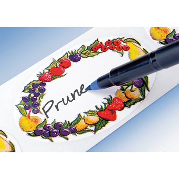100 étiquettes autocollantes décor fruits Wenko by Maximex - Mathon - 3