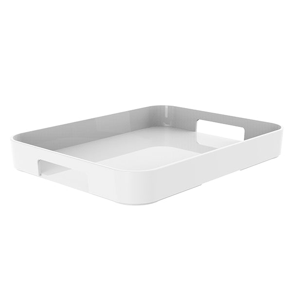 Plateau Gallery L blanc Zak Designs - Mathon
