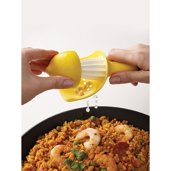 Presse citron Catcher™ jaune Joseph Joseph - Mathon - 2