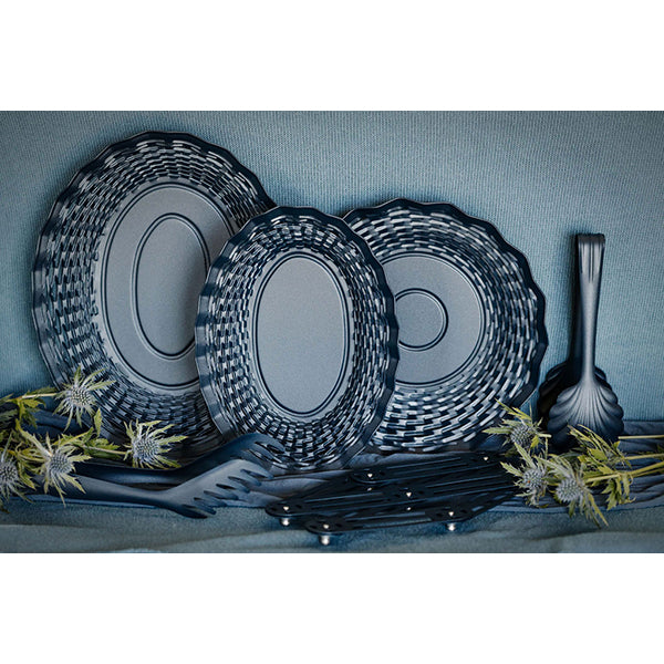 Pince à pain Vintage 21 cm bleu nuit  Roger Orfèvre - Mathon - 4