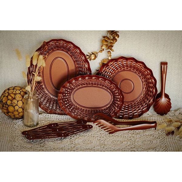Corbeille ronde Vintage 24,5 cm cuivre Roger Orfèvre - Mathon - 2