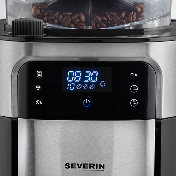 Cafetière filtre à broyeur intégré 10 tasses 1 000 W KA4813  Severin - Mathon - 3