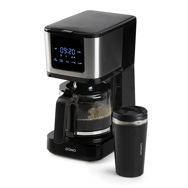Cafetière avec carafe et mug 900 W DO733K Domo - Mathon - 1