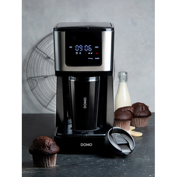 Cafetière avec carafe et mug 900 W DO733K Domo - Mathon - 5