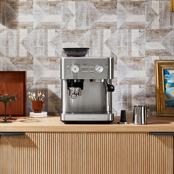 Machine à café semi-automatique avec broyeur 5KES6551SX Kitchenaid - Mathon - 6
